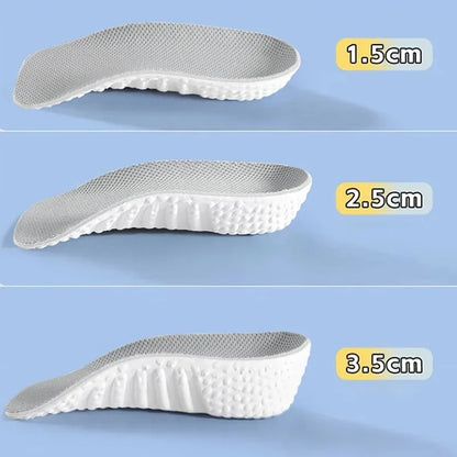 Memory Foam Shoe Insoles for Men Women Arch Support Comfort Cushioning Orthotic Heel Pads Flat Feet Pain Relief Sneakers