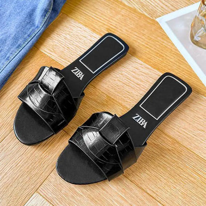 Luxury Designer Women Sandals  New Woven with Comfortable Women's Sandals Casual Bottom Summer Flat Woman Slippers