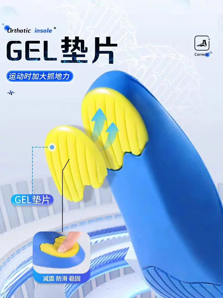 Kids Children Orthotics Insoles Correction foot Care for Kid Flat Foot Arch Support Orthopedic Insole Soles Sport Shoes pads