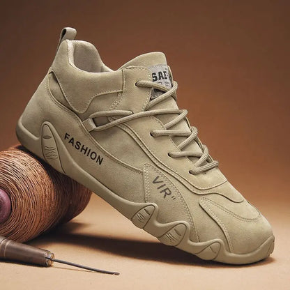 Outdoor Fashion Men's Shoes Loafers Comfort Walking Vulcanzed Sneakers Men Original Men's Ankle Boot Non Slip Work Shoes for Men