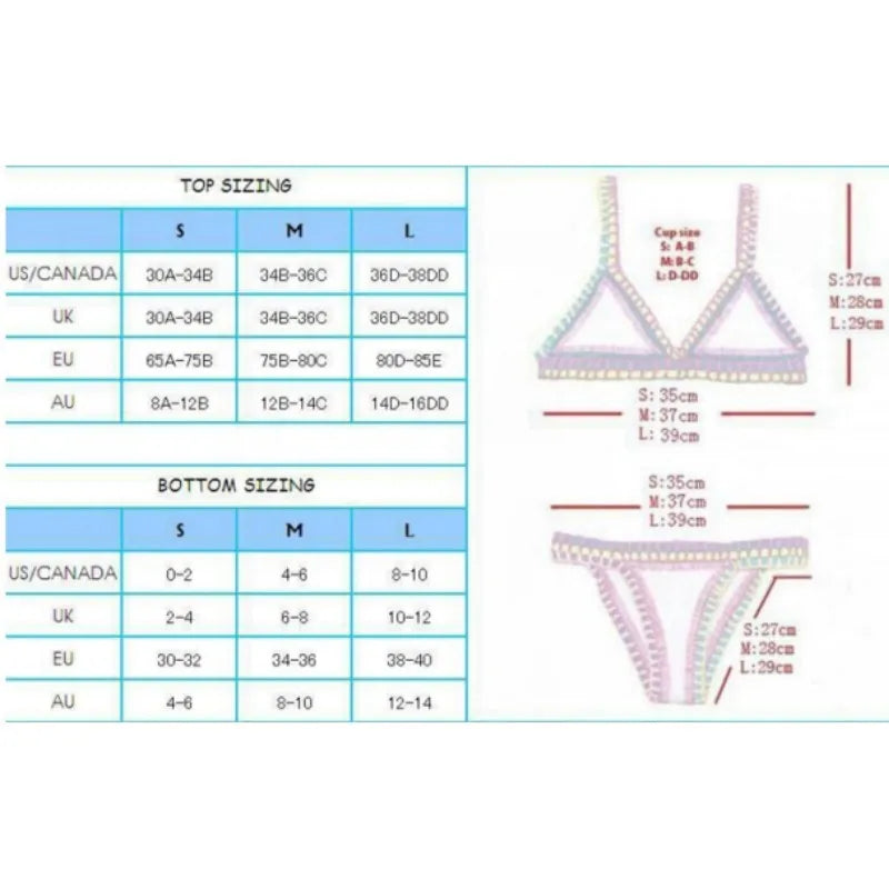 Sexy Bikinis Women Swimsuit Summer Neoprene Bikini Beach Wear Surf Biquini Female Swimwear Two Piece Brazilian Bathing Suit Hot