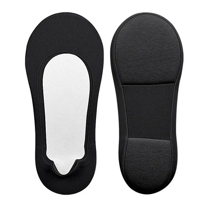 1/2/4 Pairs Women Boat Sock Plantar Fasciitis Shoes Insoles Socks Feet Shock Absorbing Shoe Sole Invisible Non slip Shoe pads