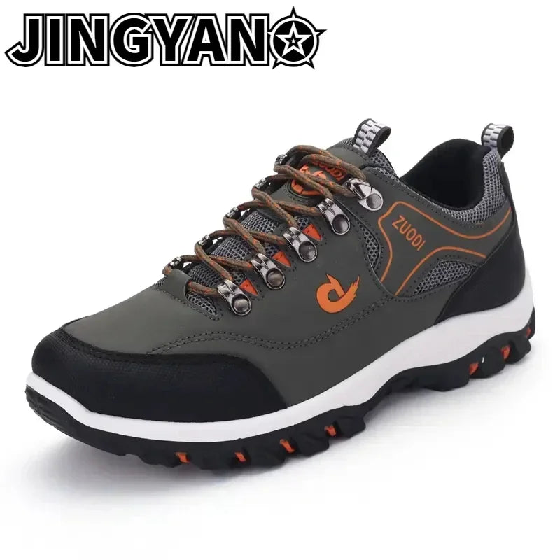 New Men's 38-48 Large Outdoor Hiking, Mountaineering, Camping, Running, Jogging Shoes, Waterproof and Anti-slip Fashion Shoes