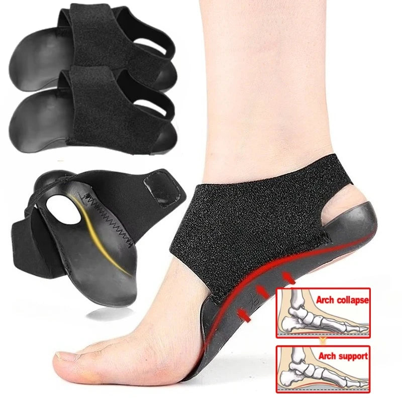 Orthotic Arch Support Shoe Inserts for Flat Feet Arch Insole Walking Pad Shock-absorbing for Feet Cushioned Care Insoles Unisex