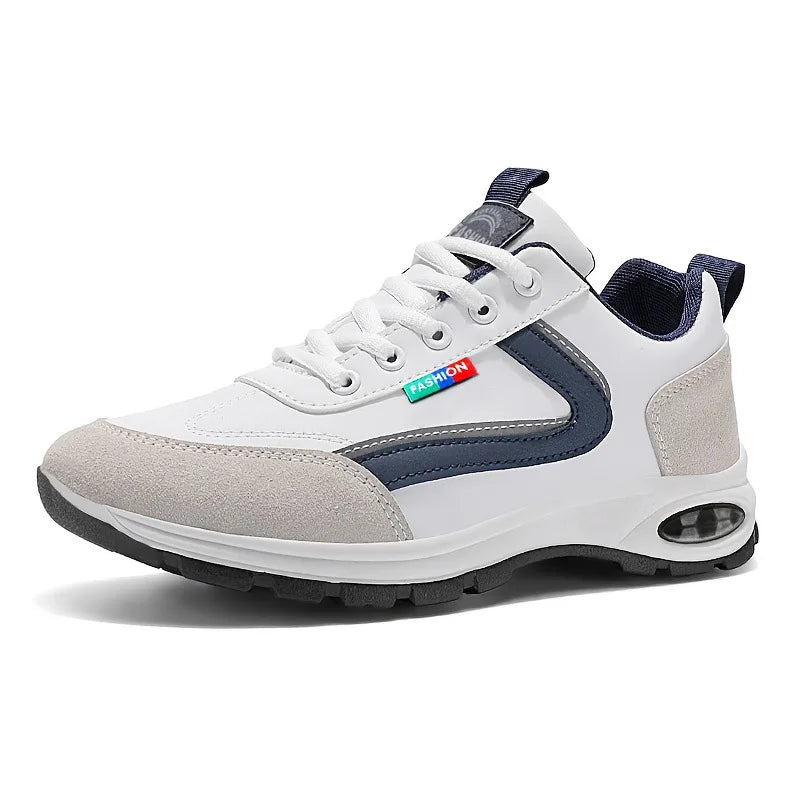 New spring casual and versatile men's sneakers, travel shoes and running sports shoes in large sizes