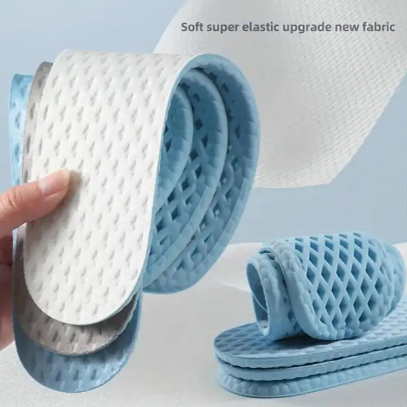 5Pair Summer Breathable Mesh Insoles for Men Women Deodorization Sweat Absorb Running Absorption Shoe Sole Sport Shoes Pads