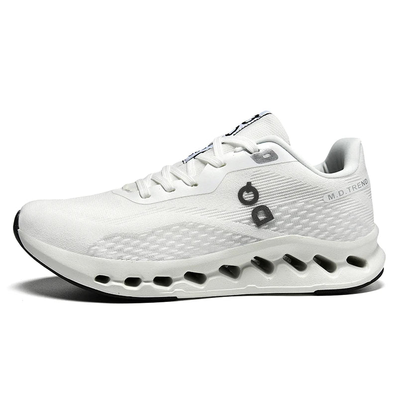 Men's Lightweight Running Shoes Anti-Slip Cushioning Breathable Mesh Sneakers for Jogging Gym Training Fitness Sport Walking