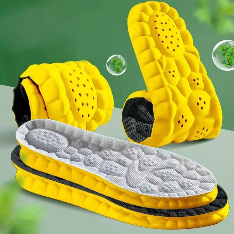 Soft Shoe Pads Support Shock Absorption Cushion Work Comfort Orthotic Insoles for Men Women Heavy Duty Support Pain Relief