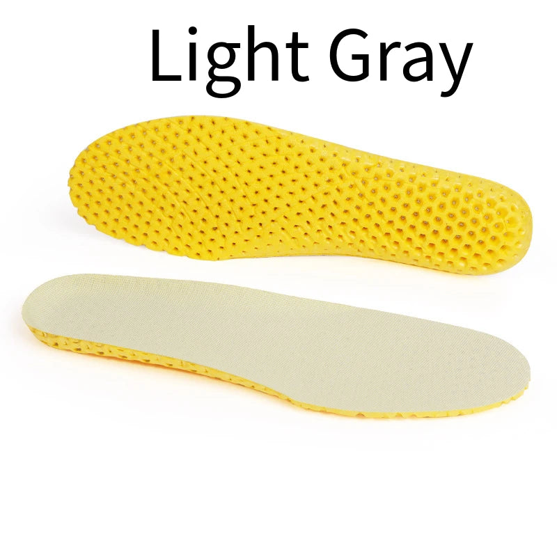 1Pair of Sports Memory Foam Insole Breathable Deodorant Running Pad Support Plug-in Foot Care Insole Men Women Orthopedic Insole