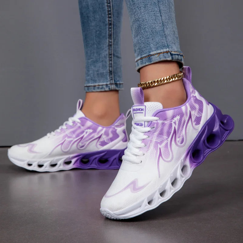 Running Lightweight Mesh Breathable Unisex Comfortable Flat Soft Shoes
