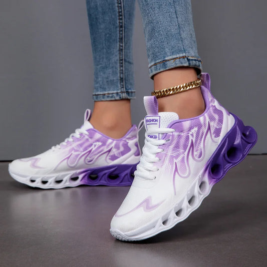 Running Lightweight Mesh Breathable Unisex Comfortable Flat Soft Shoes