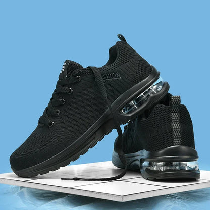 Plus Size 46 47 Mens Sports Shoes New Fashion Summer Black Sneakers Man Cushioning Air Running Shoes Husband Chaussure De Course