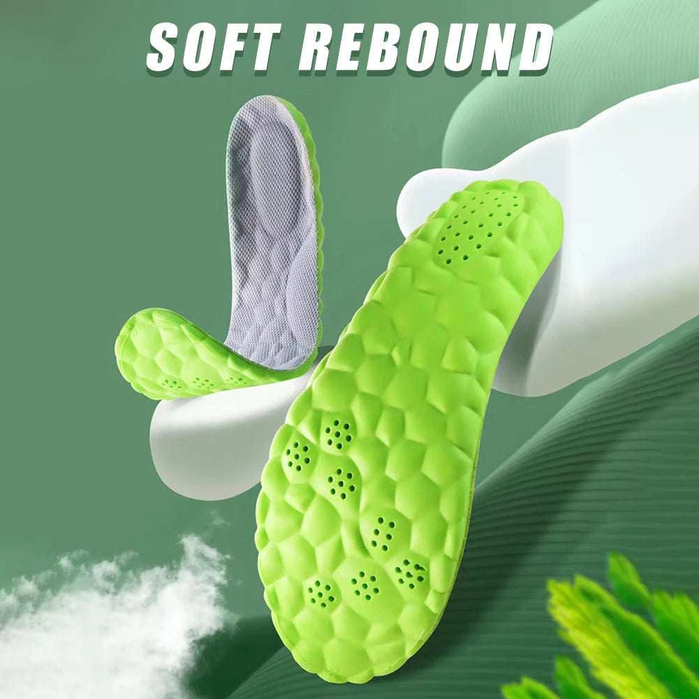 Breathable Deodorant Cushion Customizable Support Shock Absorption Cushion Comfort Orthotic Insoles Support Pain Relief