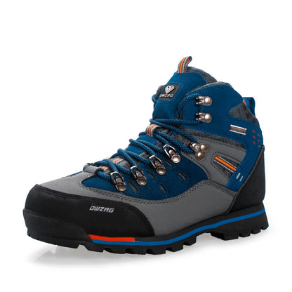 New Outdoor High-Top Hiking Shoes Travel Shoes Men's Non-Slip Leisure And Comfortable Height Increase Comfortable Sports Shoes