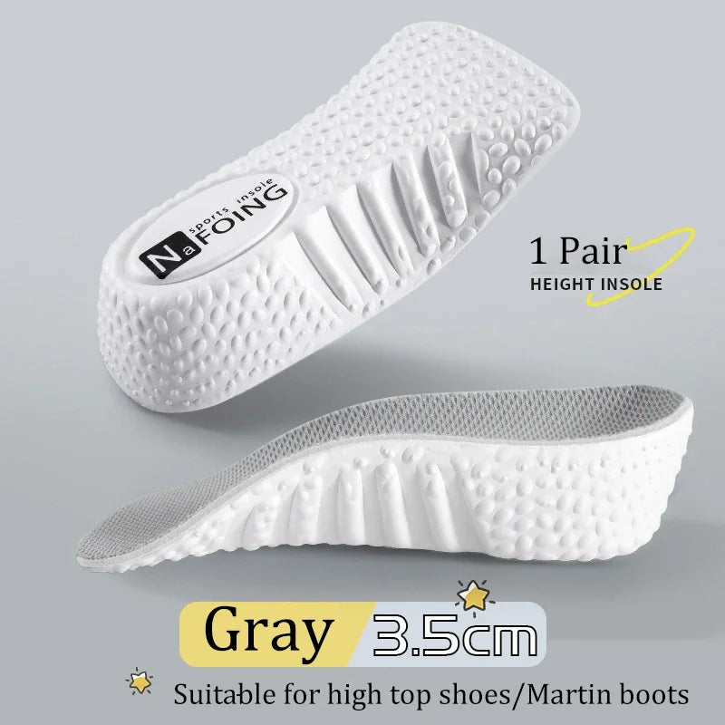 Memory Foam Shoe Insoles for Men Women Arch Support Comfort Cushioning Orthotic Heel Pads Flat Feet Pain Relief Sneakers