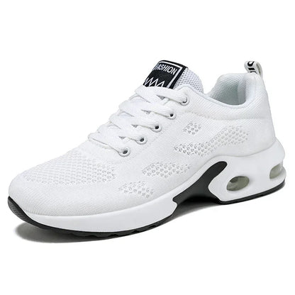 Mesh Lightweight Casual Platform Sports Shoes