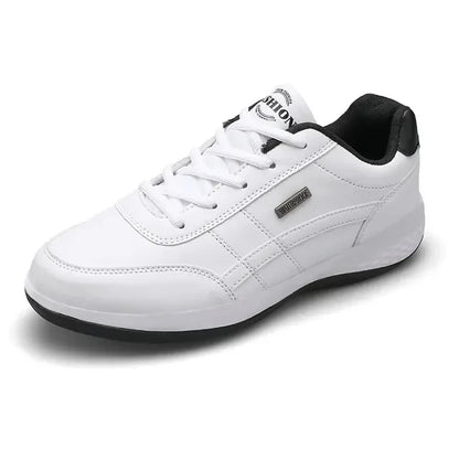 Men's Sneakers Sports Casual Shoes Leather Outdoor Men Walking Shoe Four Seasons Soft Bottom