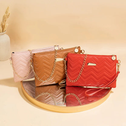 Bags for womenPrinted shoulder strap crossbody small square bag ladies bags foreign trade bag women's Korean version wavy wallet