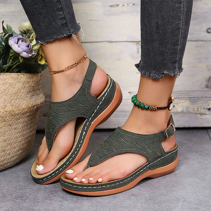 Autumn Wedges Shoes for Women High Heels Sandals Summer Shoes 2023 Flip Flop Chaussures Femme Platform Sandals Plus Size 35-43