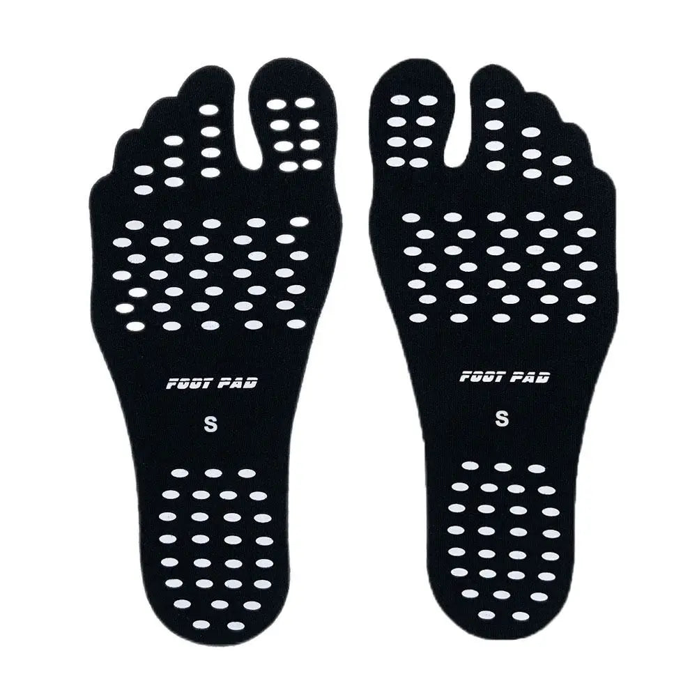 Anti Slip Adhesive Insoles Non-slip Barefoot Stick Beach Shoes Footpads Sticker Silica Gel Invisible Shoe Pad Swim Pool
