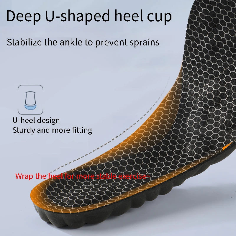 Arch Support Orthopedic Insoles for Feet Graphene Antibacterial Shoes Insole Quality Shock Absorbing Sports Fitness Shoe Sole