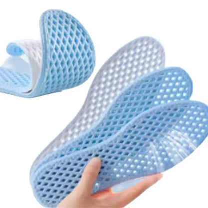 5Pair Summer Breathable Mesh Insoles for Men Women Deodorization Sweat Absorb Running Absorption Shoe Sole Sport Shoes Pads