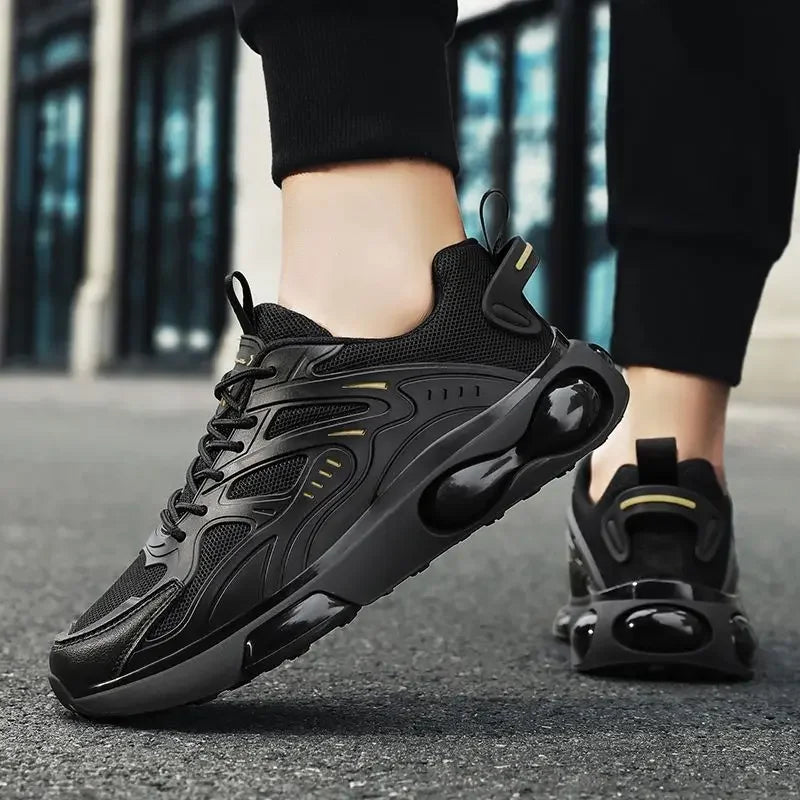 Platform Men Sneakers Breathable Running Shoes High Quality Men Shoes Fashion Comfortable Casual Shoe Mesh Non Slip Tennis Shoes