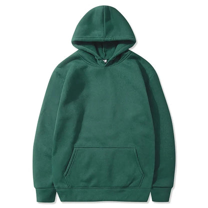 Fashion Men's Hoodie Casual Hoodies Pullovers Sweatshirts Men's Top Solid Color Hoodies Sweatshirt Male