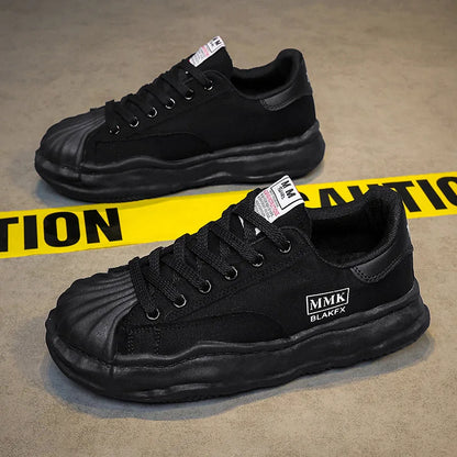 Same Style Thick Soled Canvas Sneakers for Men and Women Spring/summer 2024 Low Cut Casual Sports Sneakers