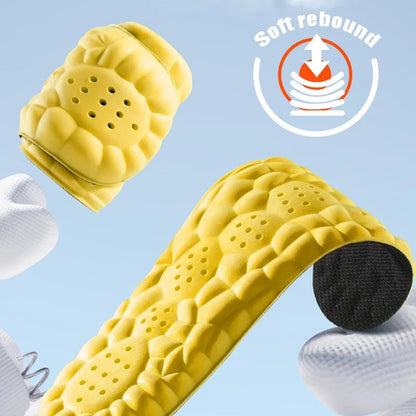 Soft Shoe Pads Support Shock Absorption Cushion Work Comfort Orthotic Insoles for Men Women Heavy Duty Support Pain Relief