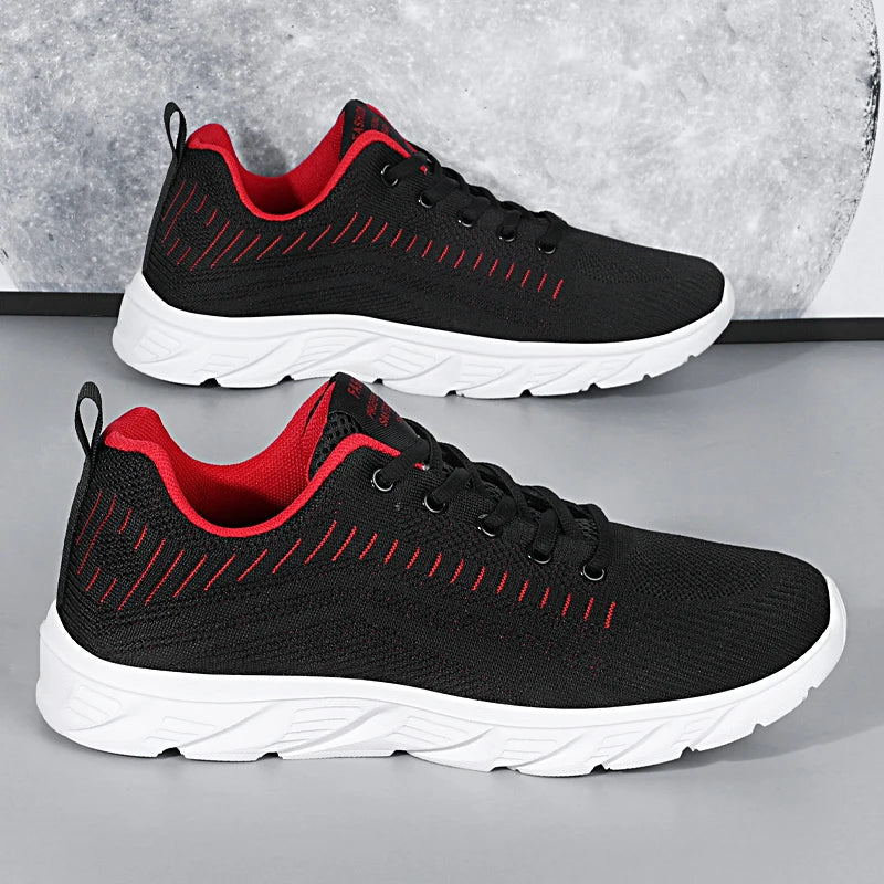 Summer Lightweight Shoes Mesh Running Shoes Breathable Walking Footwear