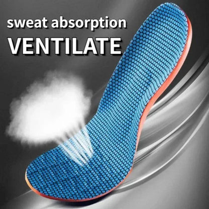 Sport Insoles for Shoes Sole Shock Absorption Deodorant Breathable Cushion Running Insoles for Feet Man Women Orthopedic Insoles