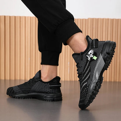 Summer Running Shoes Men Sneakers Casual Shoes Lightweight Big Size 48 Walking Shoes Mesh Breathable Footwear Chaussure Homme