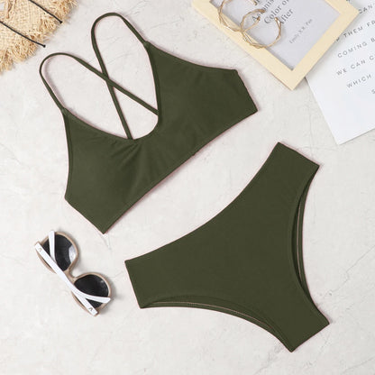New Bikini Women's Swimwear Sexy Bikini Swimwear Push Up Swimwear Women's Beach Swimwear