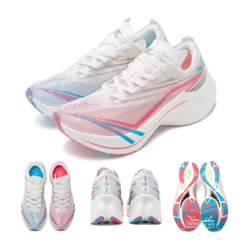 New Carbon Plate Marathon Running Shoe Pro Tests Stable Support absorbing Ultralight Bounce Sneakers