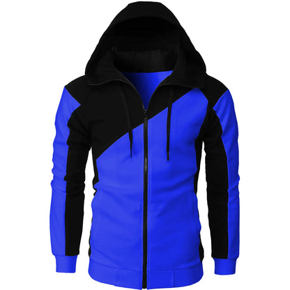 American Fashion Trend Zipper Hoodie Men's Loose Oversized Sweatshirt Unisex Casual Hoodie