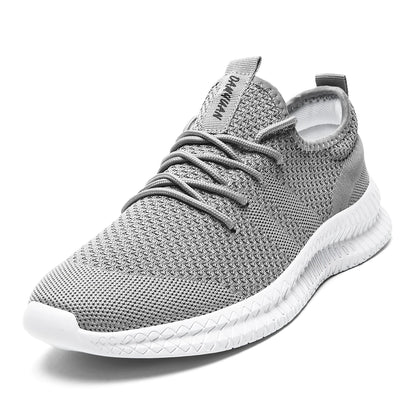 High Quality Male Sneakers Breathable Fashion Gym Casual Light Walking Plus Size Footwear