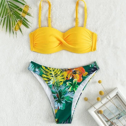 2025 Sexy Bikinis Push Up Swimsuits Women Swimwear For Female Beach Swimming Wear Bathing Suits Brazilian Bikini Set Pool Bather