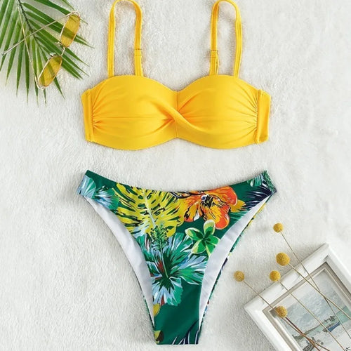 2025 Sexy Bikinis Push Up Swimsuits Women Swimwear For Female Beach Swimming Wear Bathing Suits Brazilian Bikini Set Pool Bather