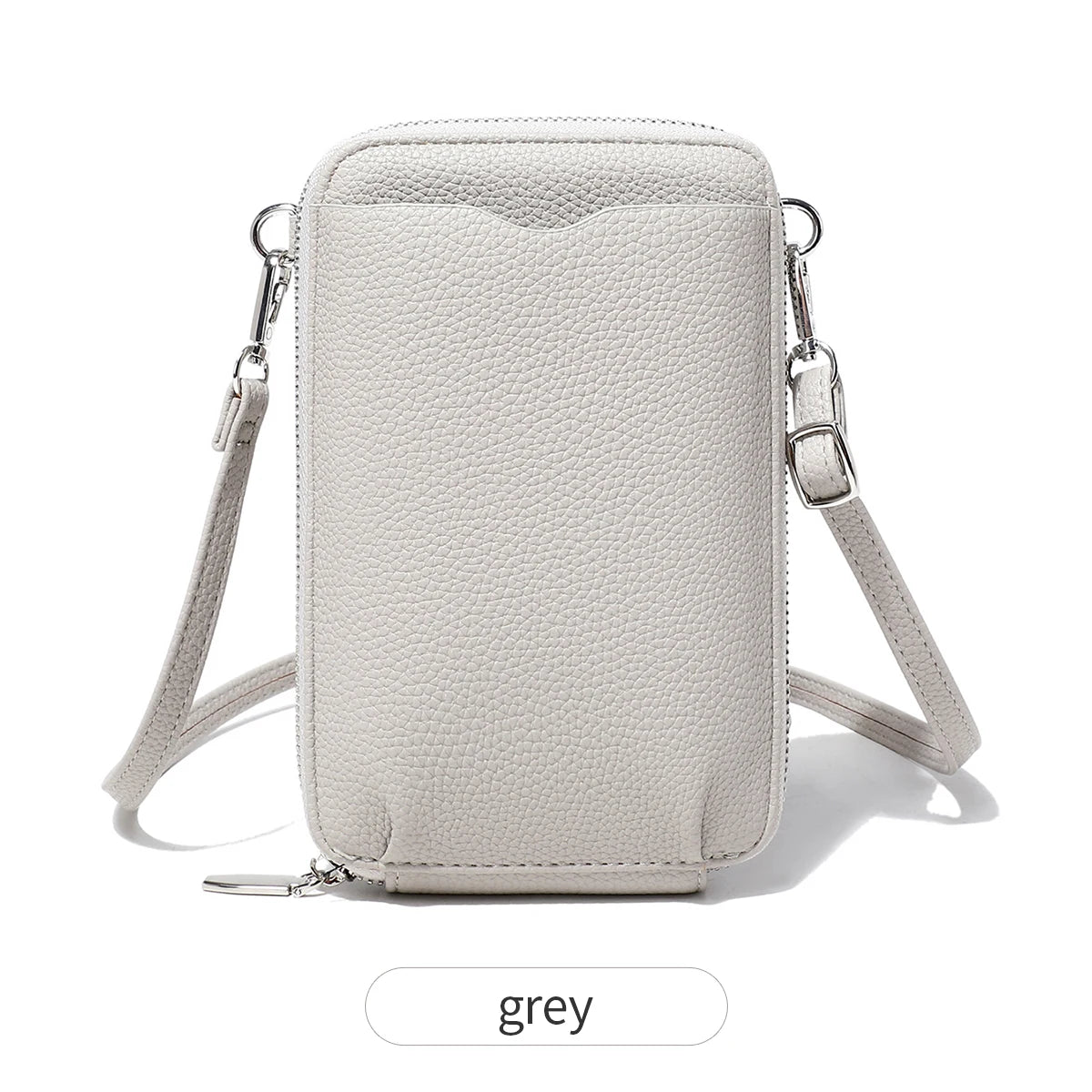 PU Soft Leather Women's Handbag Fashionable Multi functional Phone Bag Diagonal Strap Single Shoulder Coin Wallet