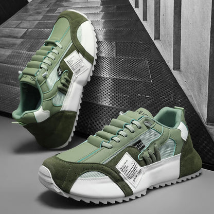 Men Luxury Sneakers Sports Shoes Moccasins Chunky Men Casual Sneakers Comfortable Breathable Trend Designed Personality Shoes