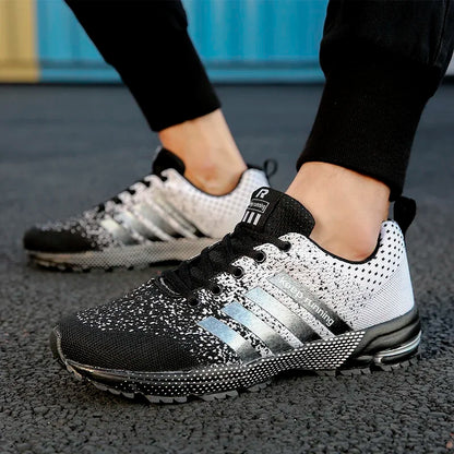 Luxury Men's and Women's Sports Shoes, Breathable Hiking and Lightweight Running, Walking, Outdoor Tennis Shoes