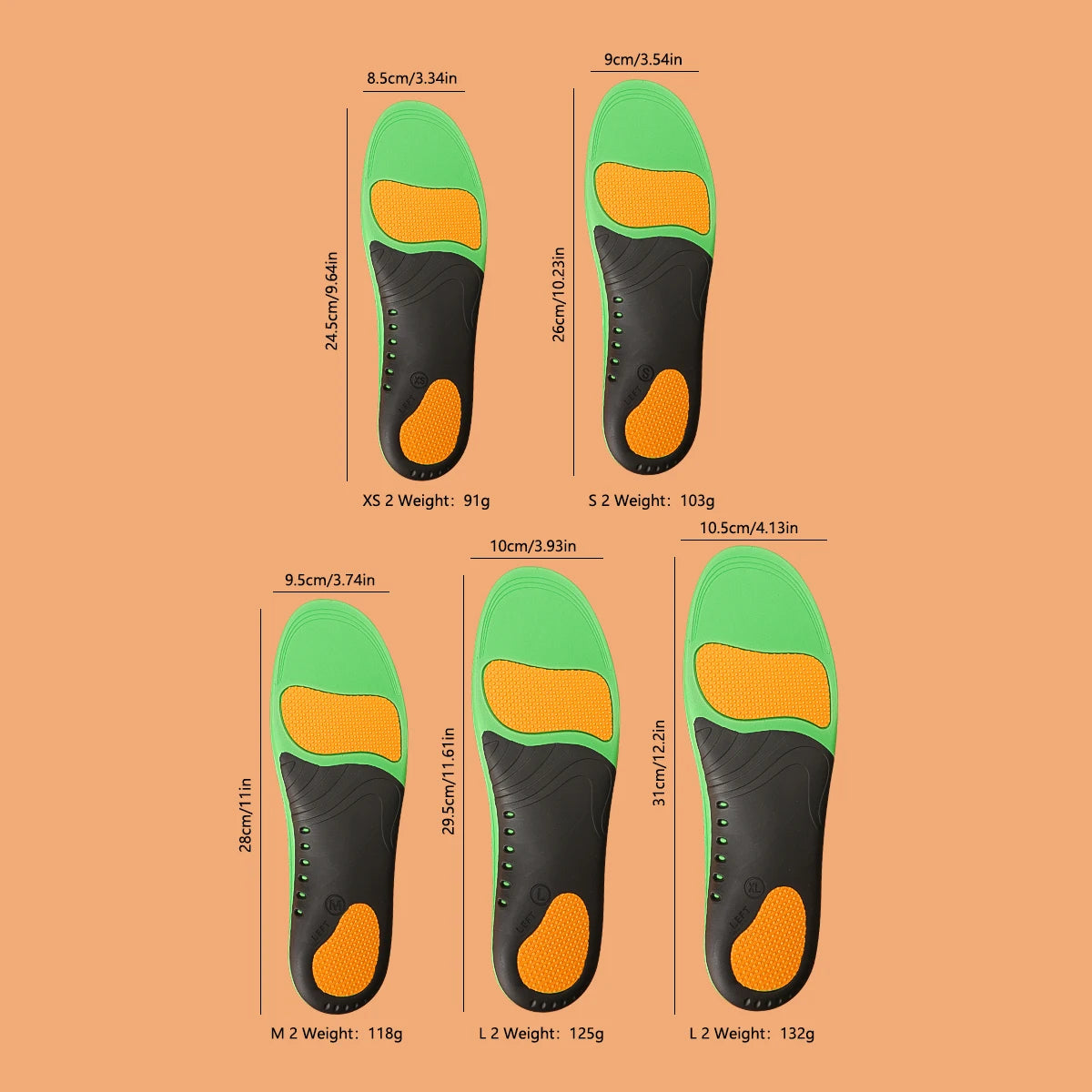 Arch Support Insoles Inserts Men Women - Flat Feet - Orthotic Insoles High Arch for Arch Pain -  Heavy Duty Support Pain Relief