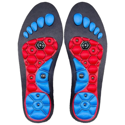 Magnetic Insoles Foot Acupressures Insoles Arch of the EVA Foot Orthopedic Sport Insoles Foot Training Reflexology for Men Women