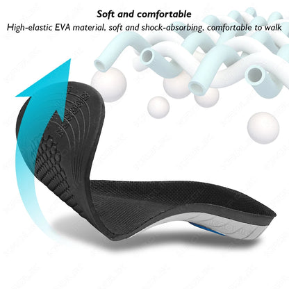 Orthotics Gel Insoles For Sneaker Orthopedic Arch Support Flat Foot Cushion Inserts Plantar fasciitis Foot Pain-relieving Unisex