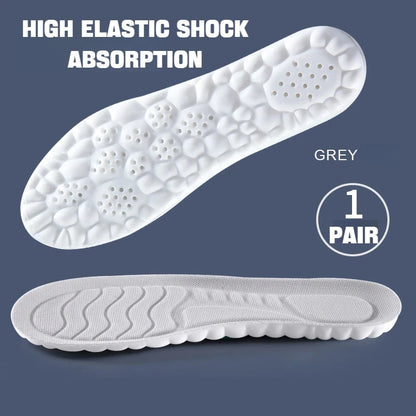 4D Massage Super Soft  Insole Running Orthopedic Inserts