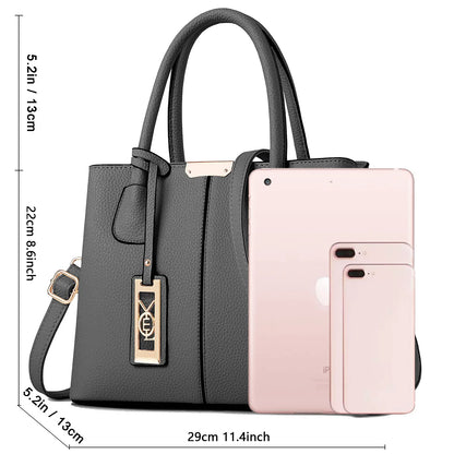 Famous Designer Brand Bags Women Leather Handbag New Luxury Ladies Purse zwq