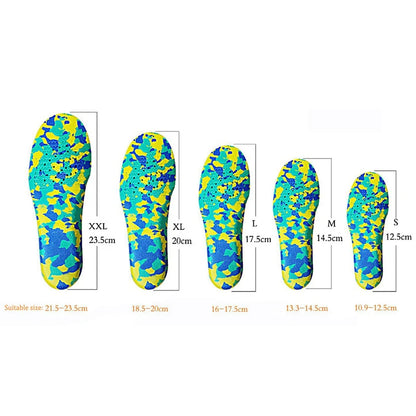 Kids Orthopedic Insoles For Shoes Comfortable Plantar Fasciitis Insoles for Feet Arch Support Shoe Pad Flat Foot Care Shoe Sole
