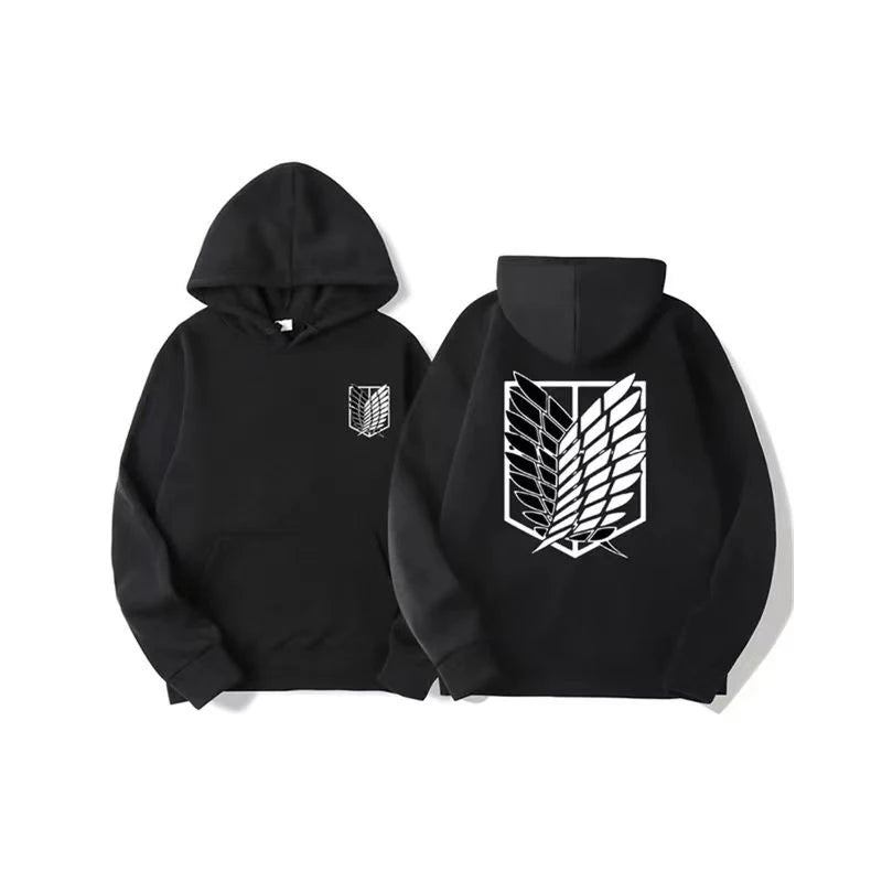 The most neutral pullover short sleeve men's spring and autumn heavy American retro solid color with rotator sleeve loose hoodie