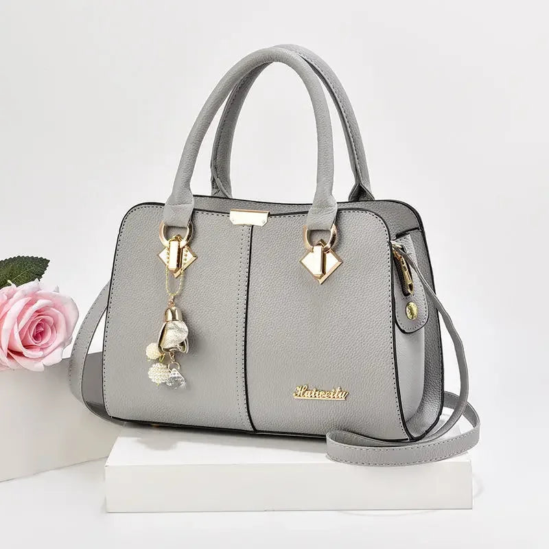 New Woman Shoulder Bag Large Capacity Handbag for Women Crossbody Bag PU Portable Bucket Bag Ladies Messenger Bags Tote Bags
